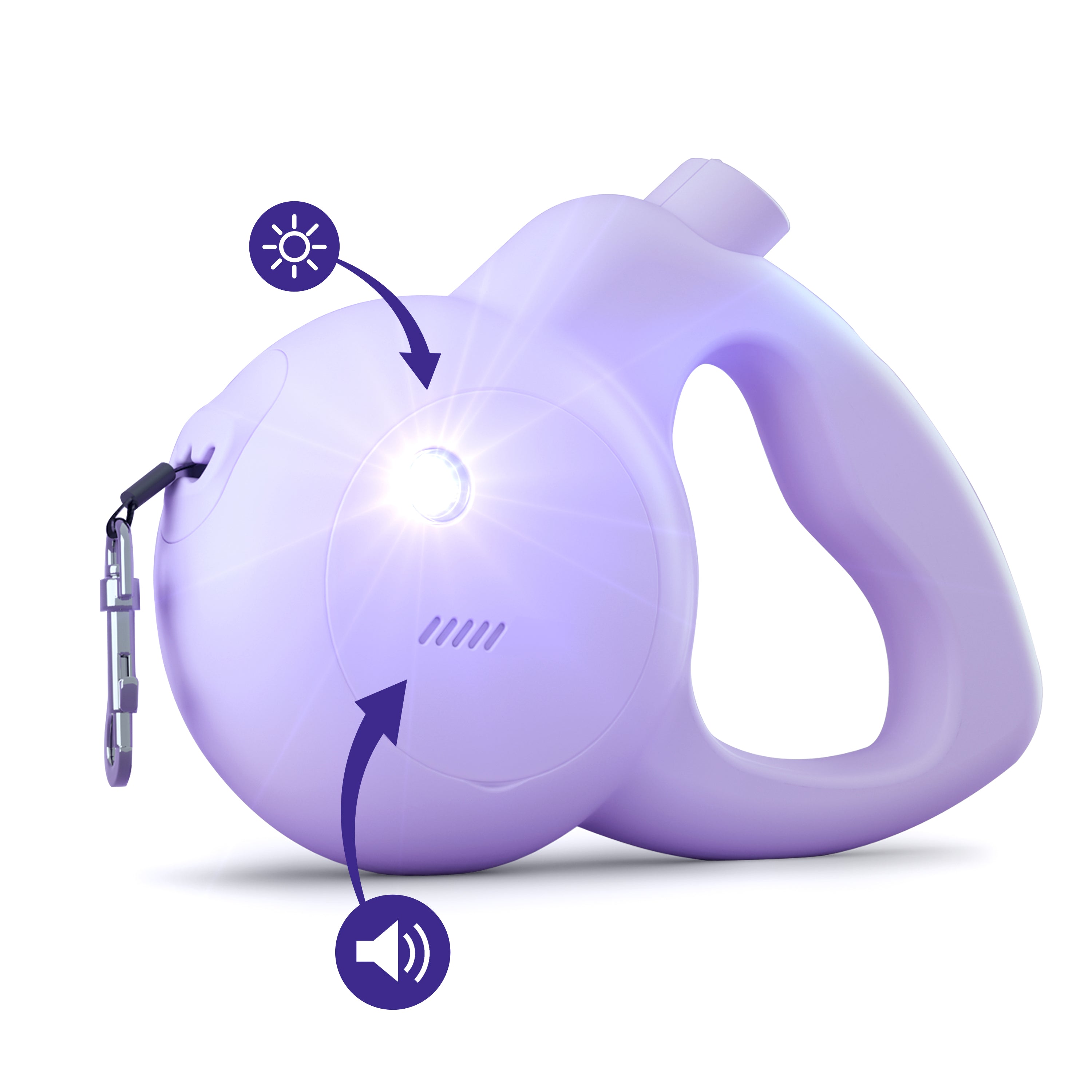 The Barkly Leash with Built-In Personal Safety Alarm
