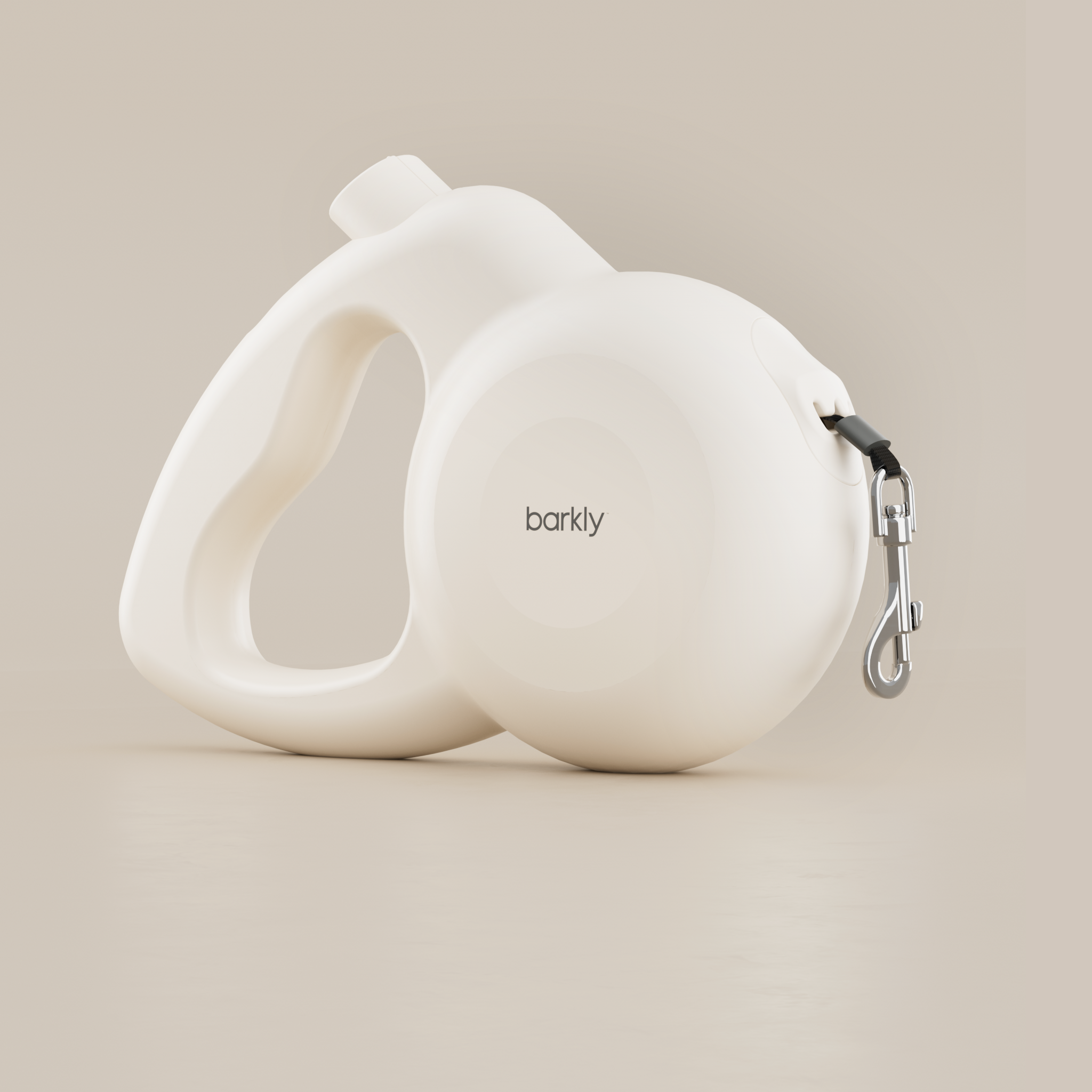 The Barkly Leash with a Built-In Personal Safety Alarm in Oat
