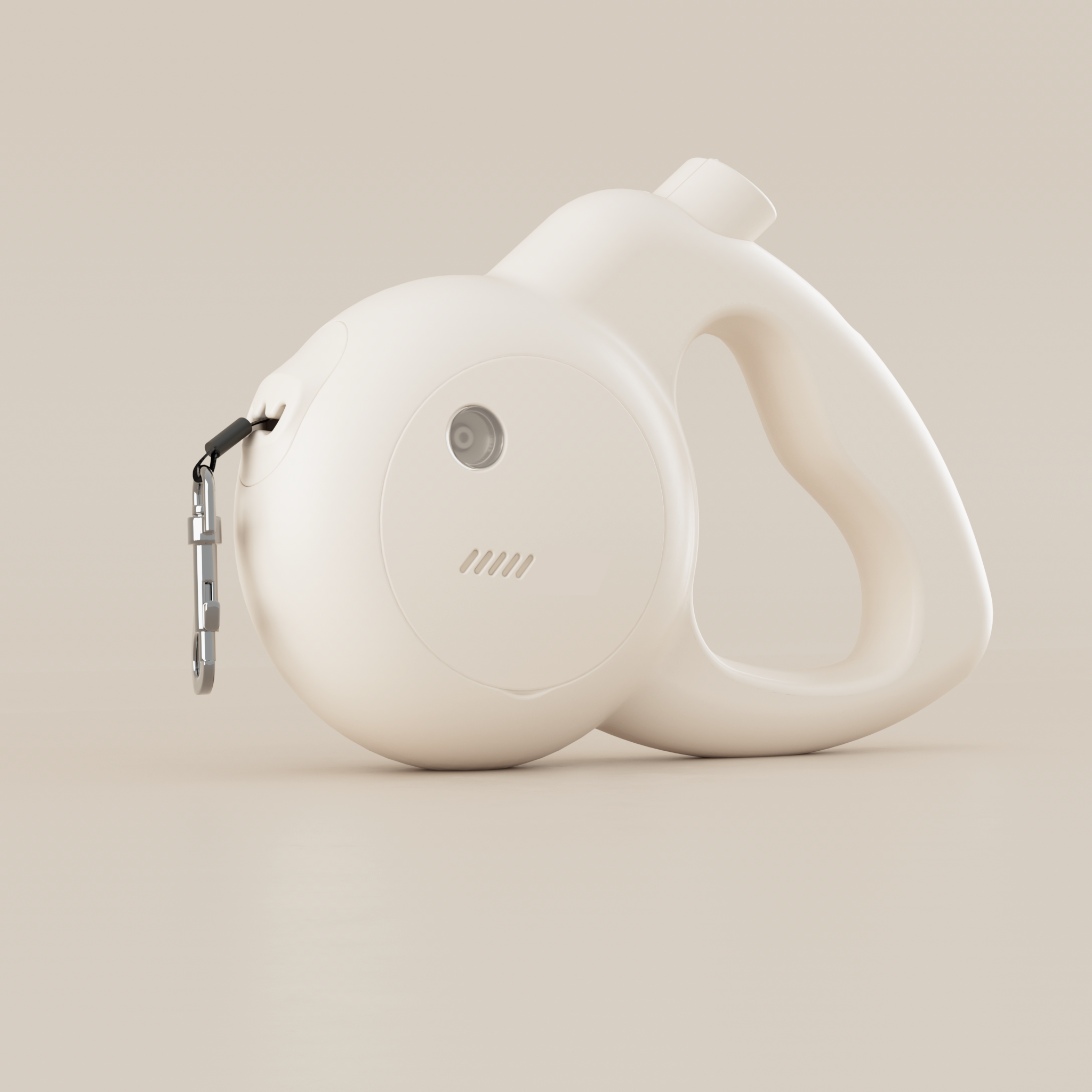 The Barkly Leash with a Built-In Personal Safety Alarm in Oat